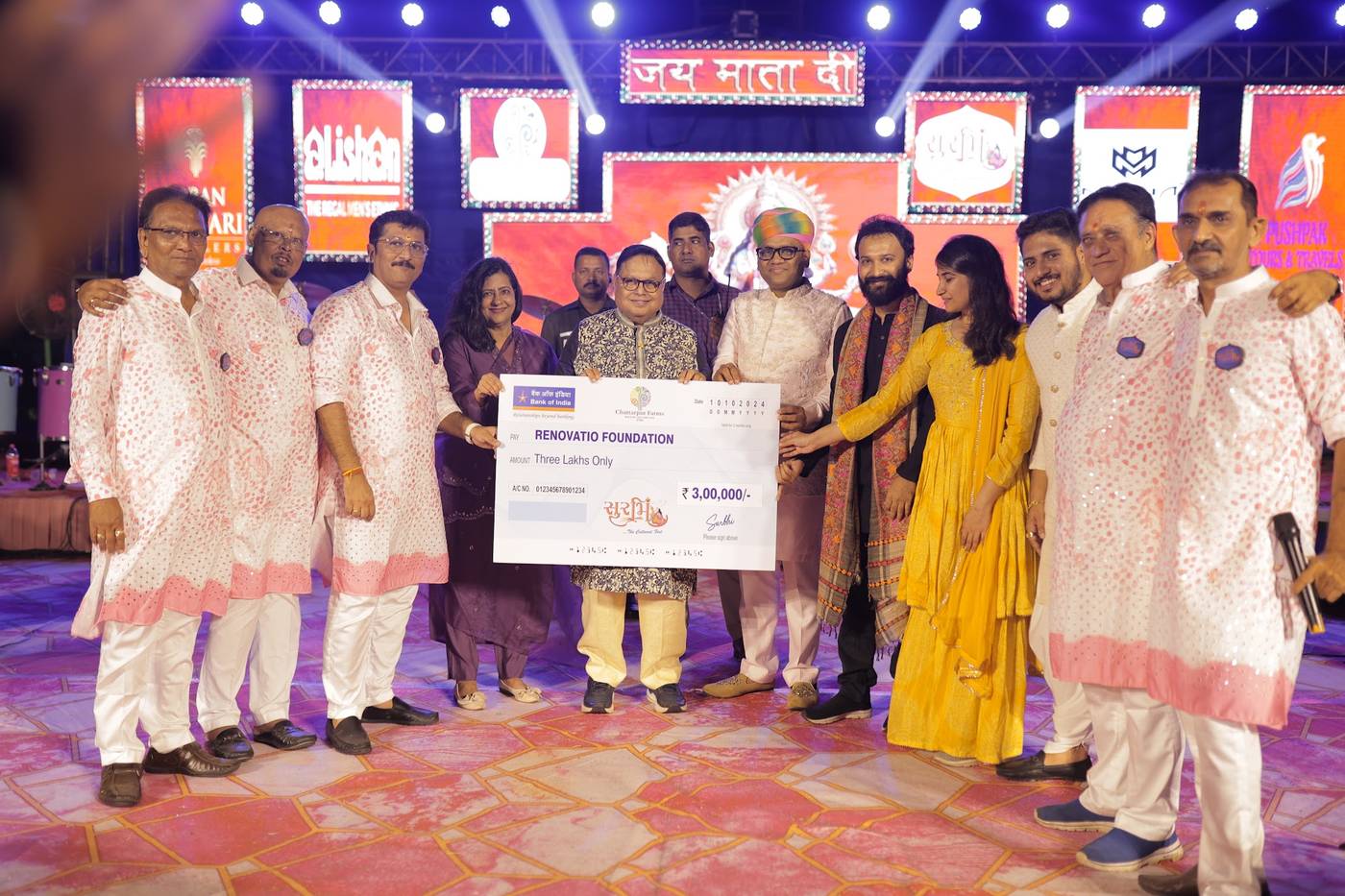 Surbhi Navratra Garba Mahotsav, Nagpur: Navratri proceeds donated to charitable work